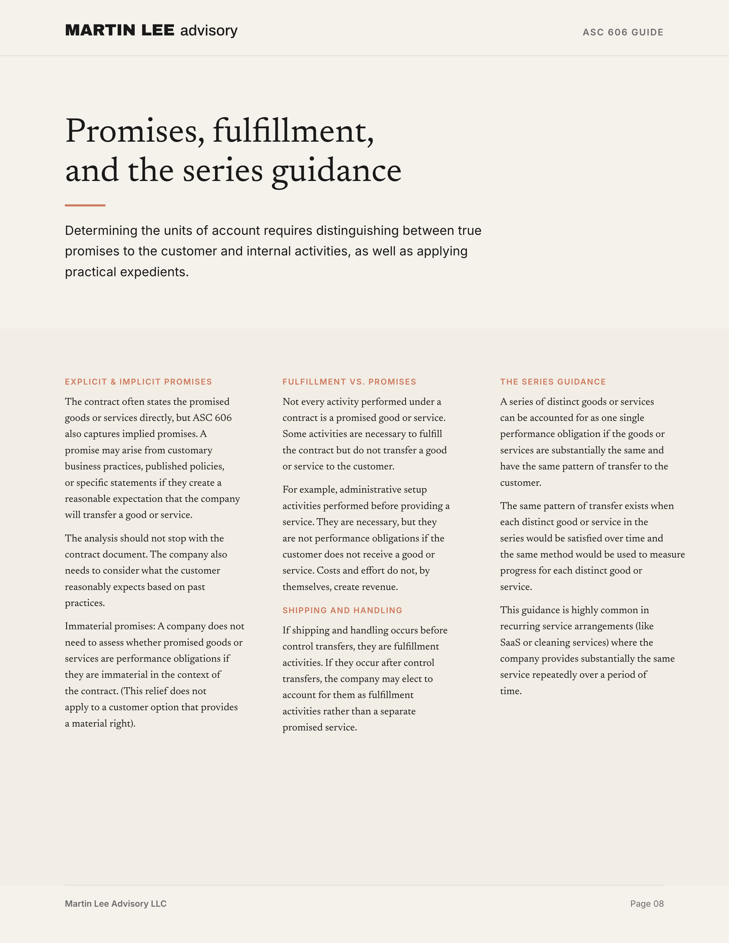 ASC 606 Guide - page 08 step2 promises