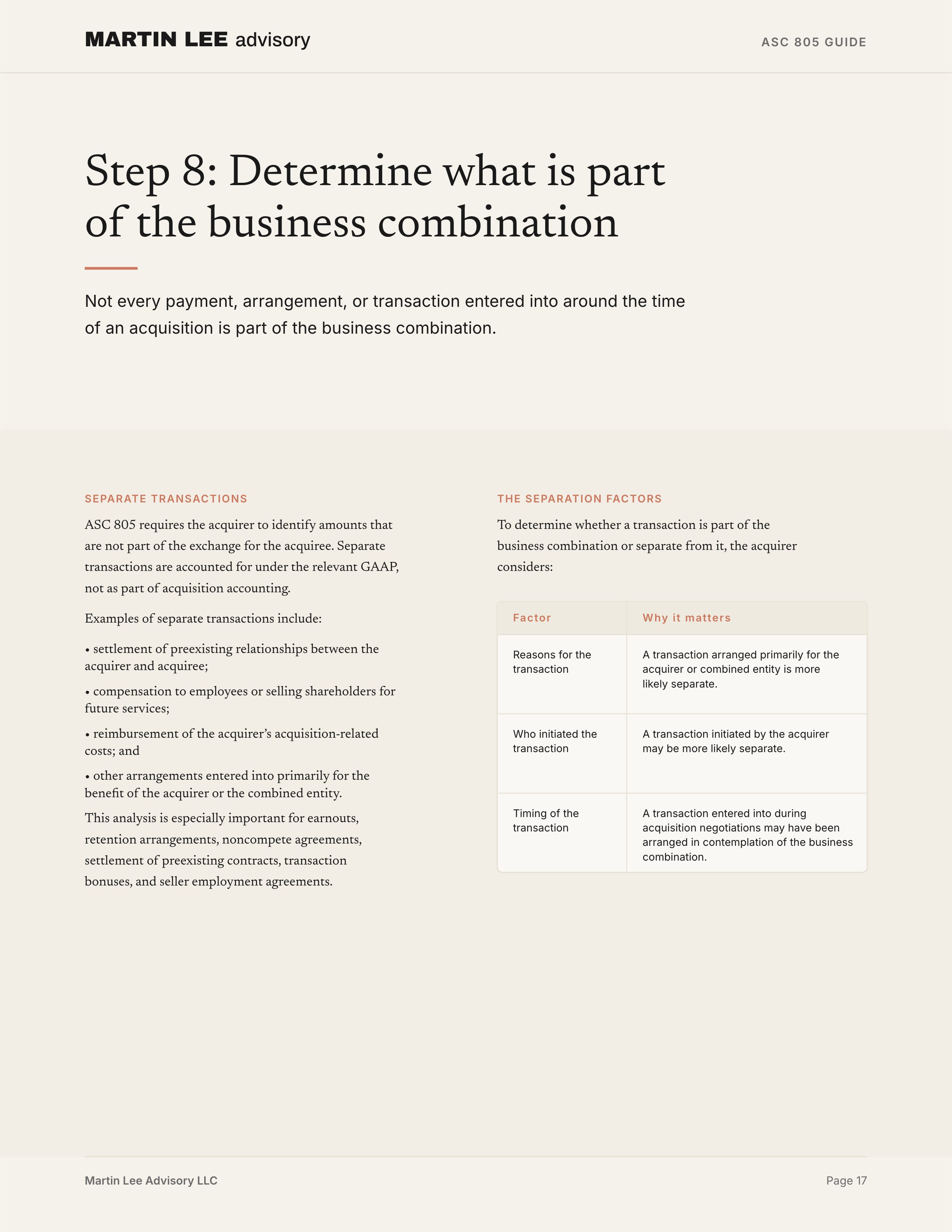 ASC 805 Guide - page 17 step8