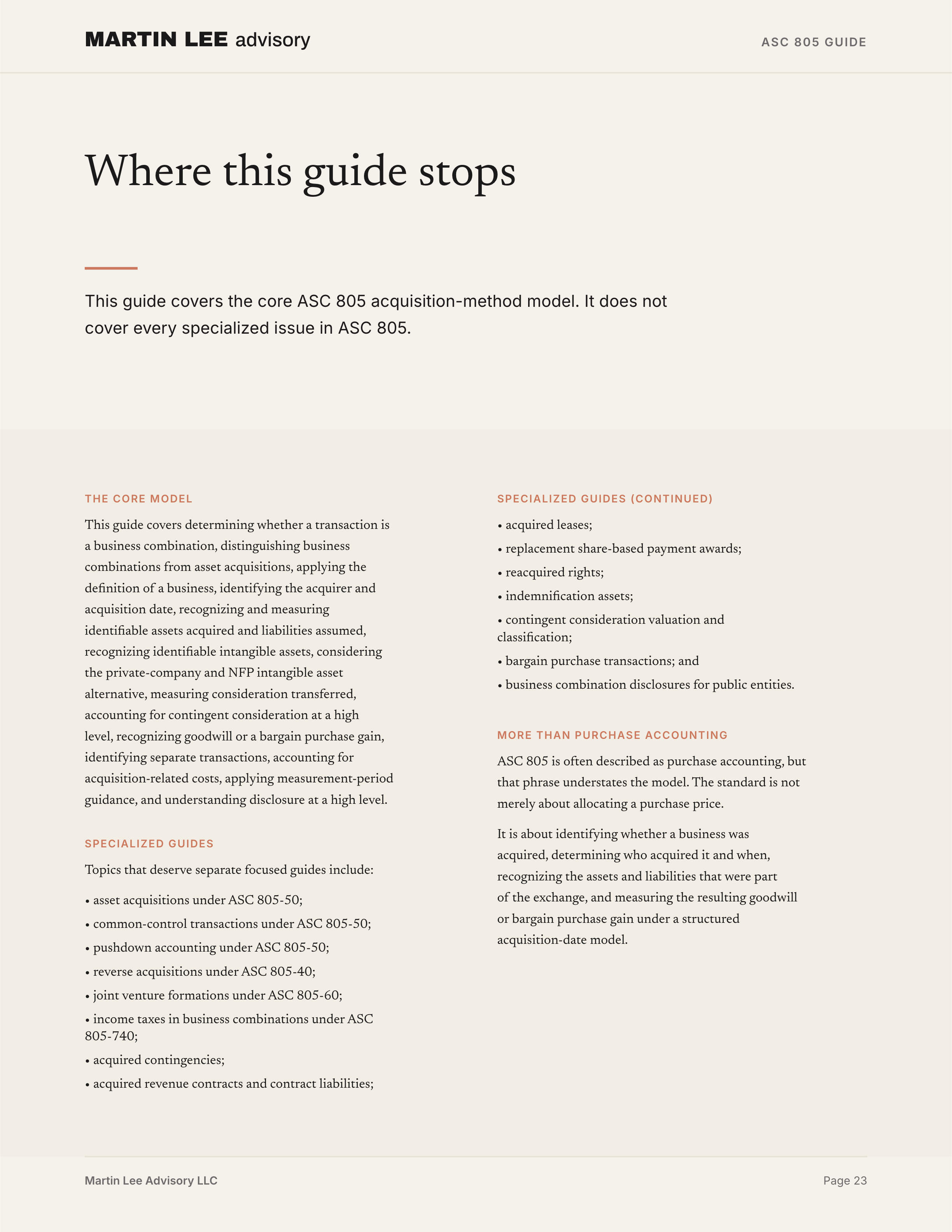 ASC 805 Guide - page 23 scope