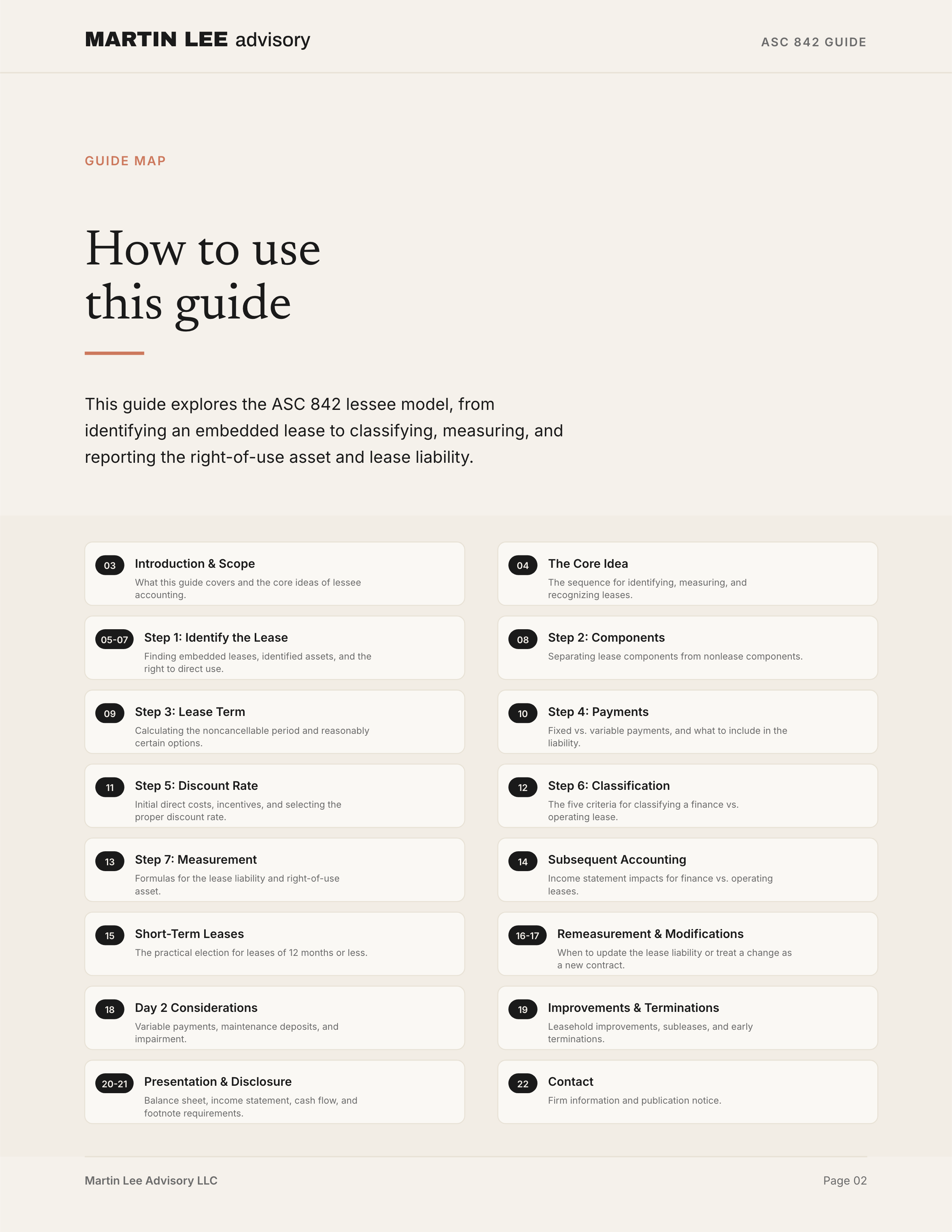 ASC 842 Guide - page 02 toc