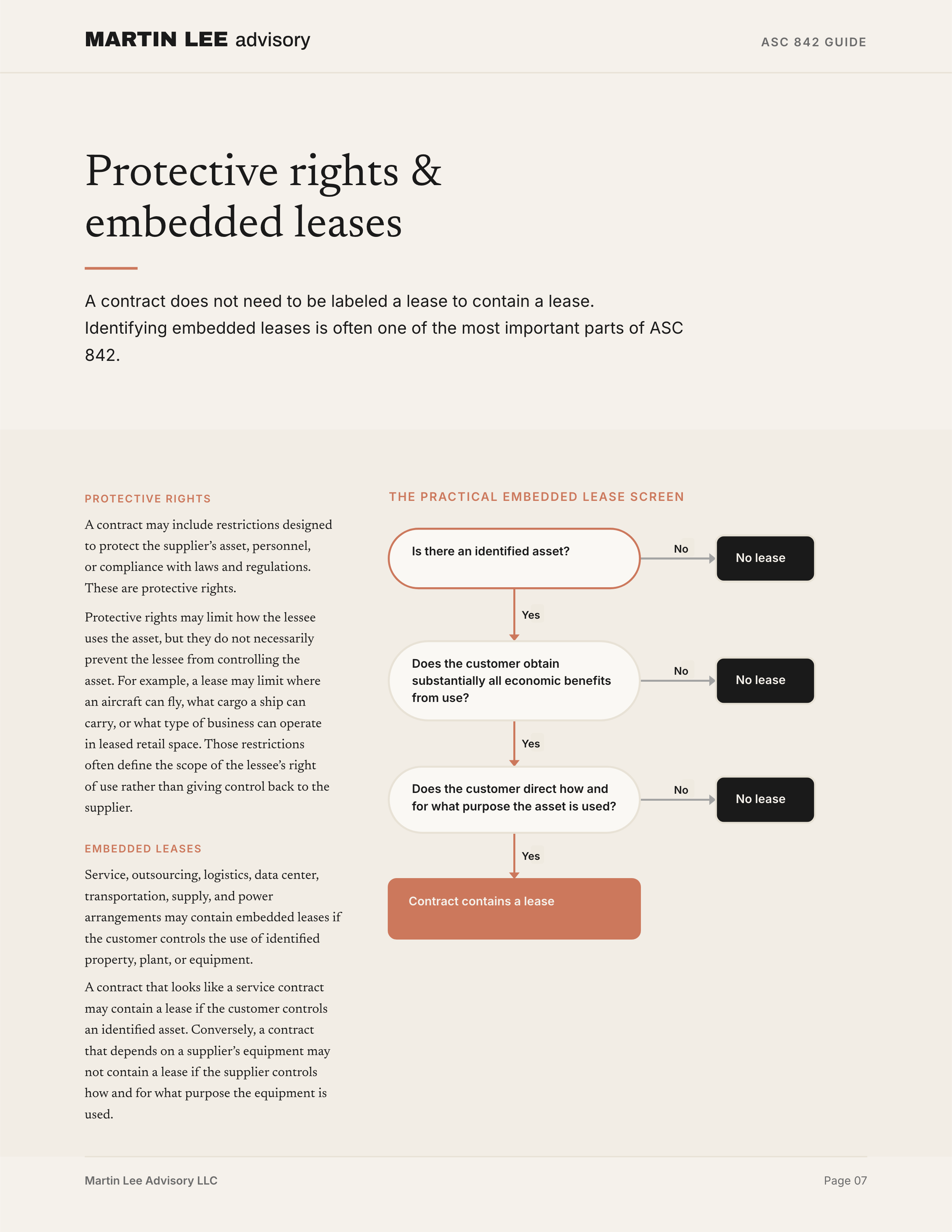 ASC 842 Guide - page 07 embedded leases